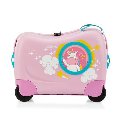 American Tourister Skittle NXT 50 cm Ride On Case - Light Pink Unicorn