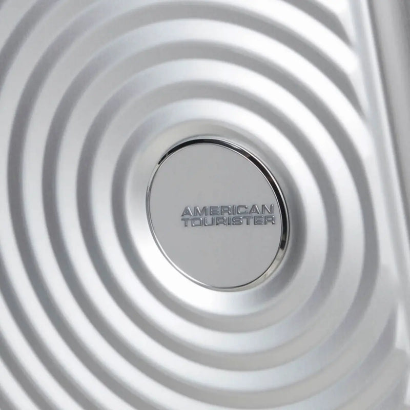 American Tourister Soundbox ALU 55 cm Carry-On Suitcase - Silver