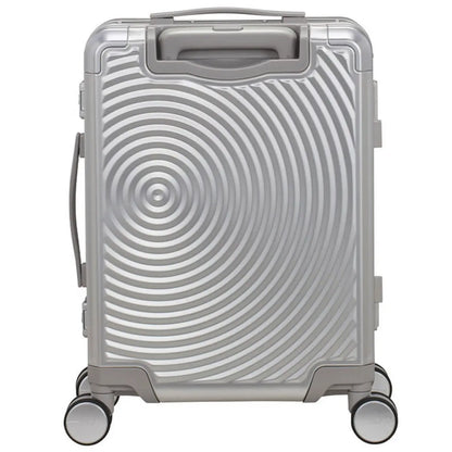 American Tourister Soundbox ALU 55 cm Carry-On Suitcase - Silver