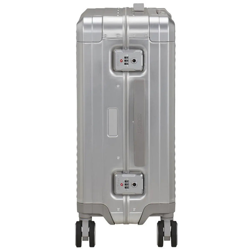 American Tourister Soundbox ALU 55 cm Carry-On Suitcase - Silver