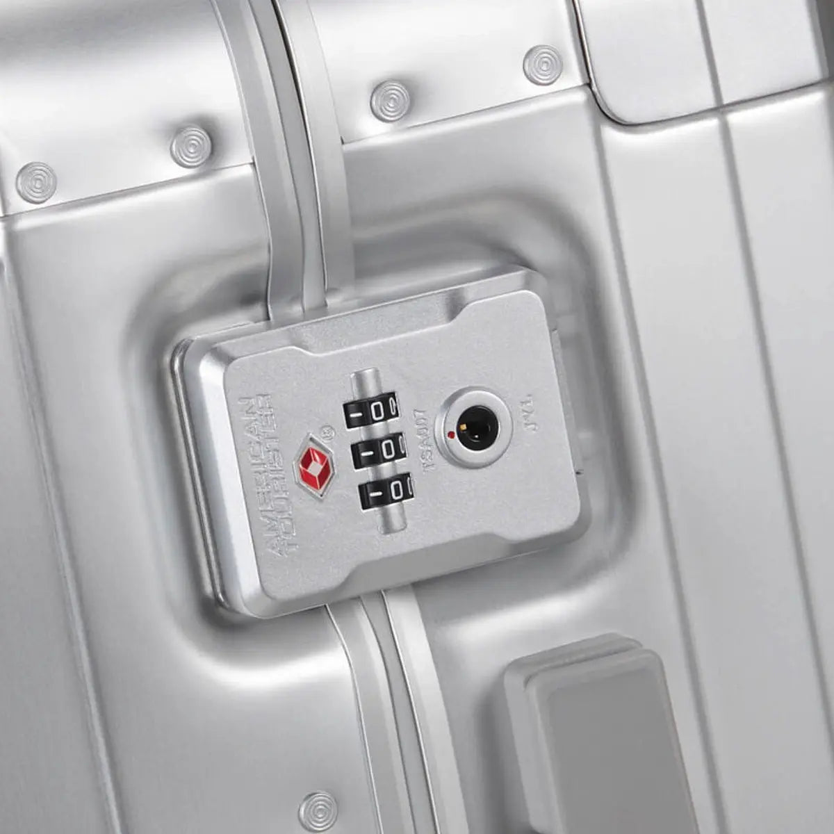 American Tourister Soundbox ALU 55 cm Carry-On Suitcase - Silver