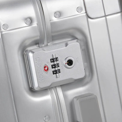 American Tourister Soundbox ALU 55 cm Carry-On Suitcase - Silver