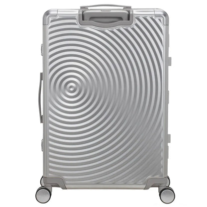 American Tourister Soundbox ALU 77 cm 4-Wheel Suitcase - Silver