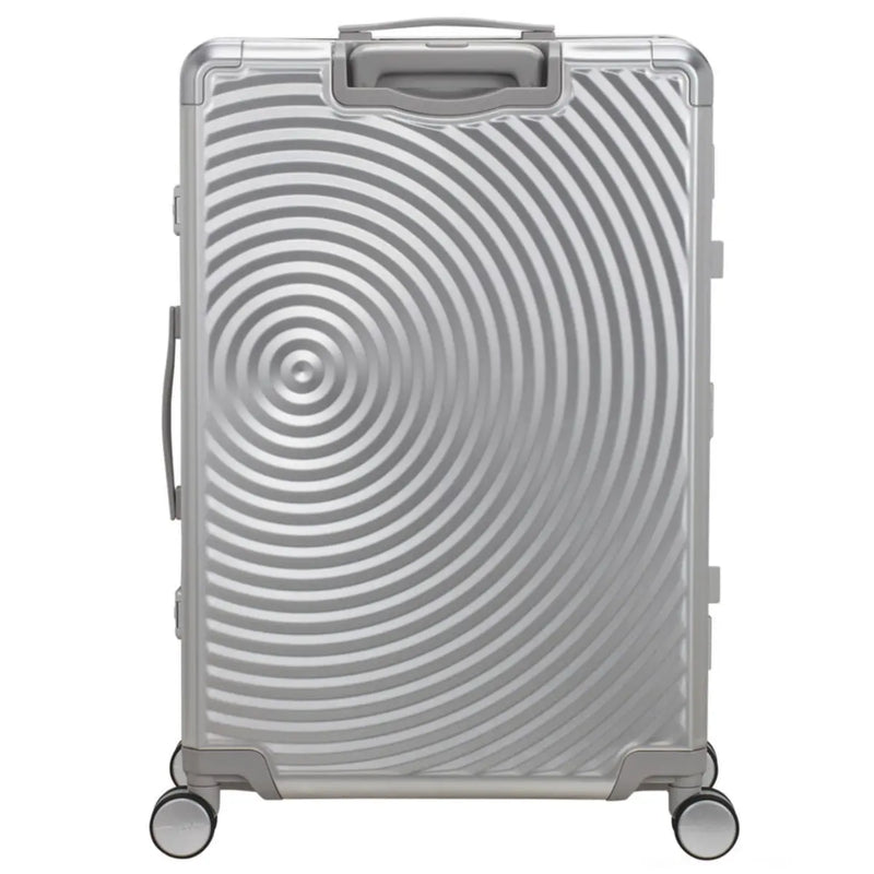 American Tourister Soundbox ALU 77 cm 4-Wheel Suitcase - Silver