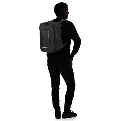 American Tourister Urban Track 14’’ Laptop Cabin Backpack - Asphalt Black