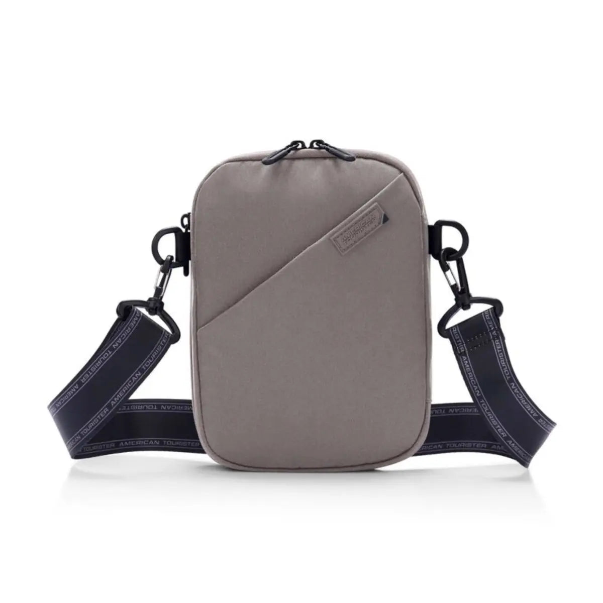 American Tourister Vega 3 Crossbody Bag - Beige (Grey)