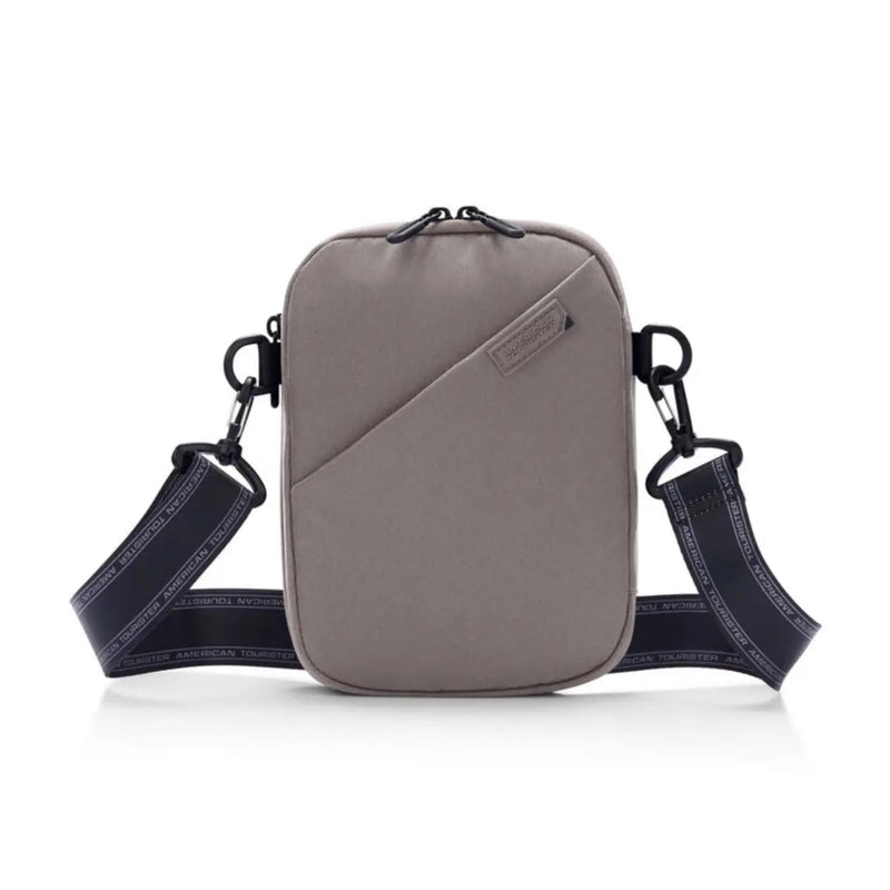 American Tourister Vega 3 Crossbody Bag - Beige (Grey)