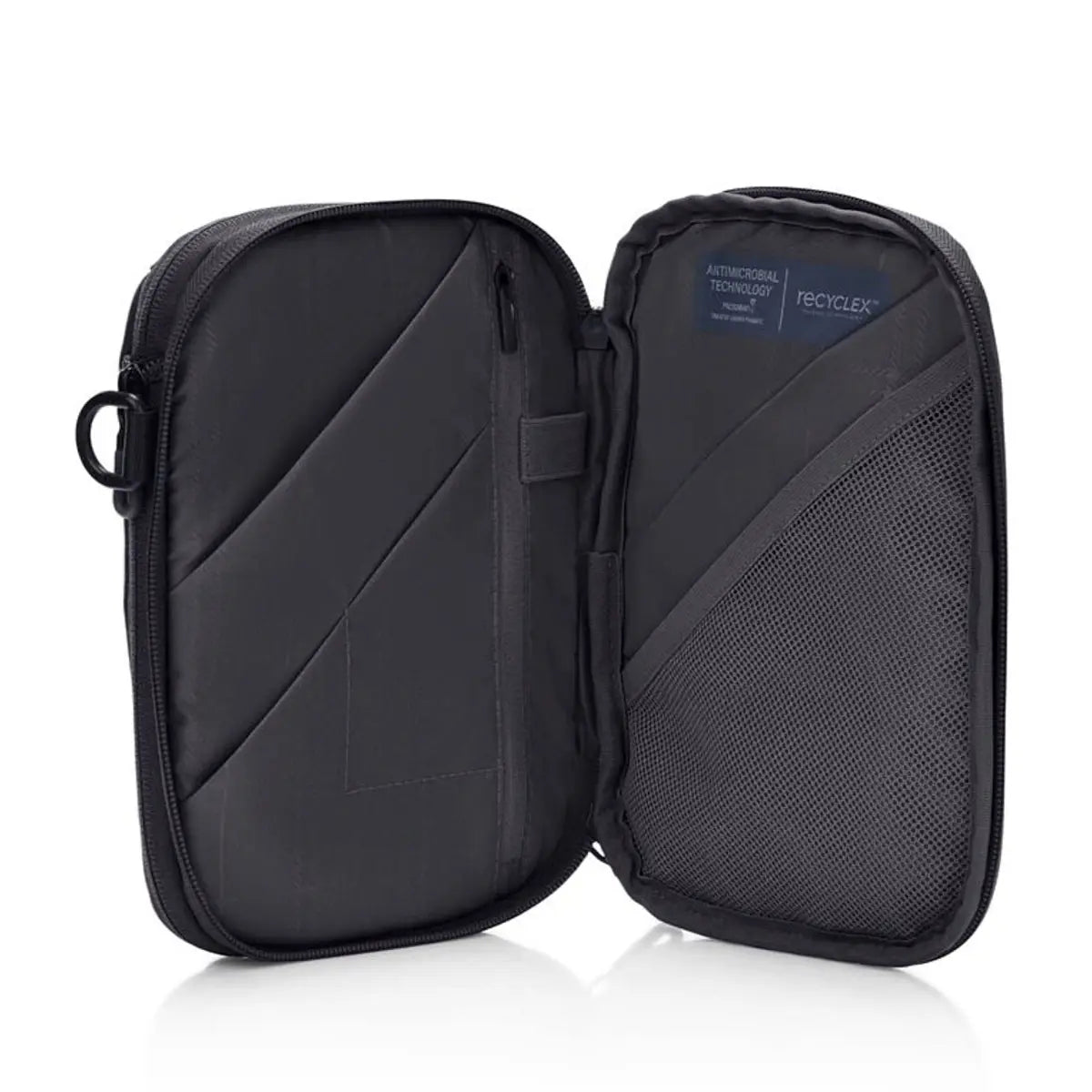 Main compartment has multiple pockets and slip pockets