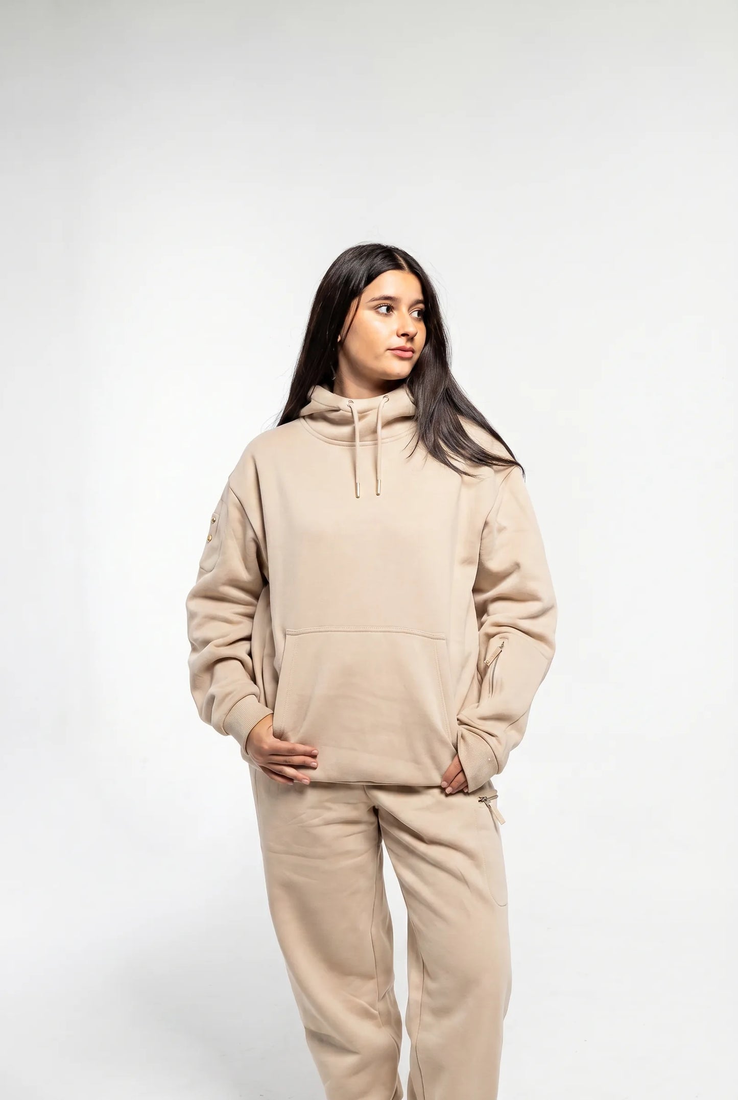 AVIONLUX Dream Premium Travel Hoodie - Dawn - avionlux dream hoodie dawn front