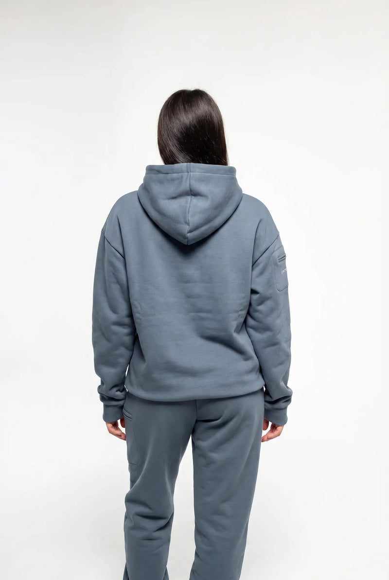 AVIONLUX Dream Premium Travel Hoodie - Dusk - avionlux dream hoodie dusk rear