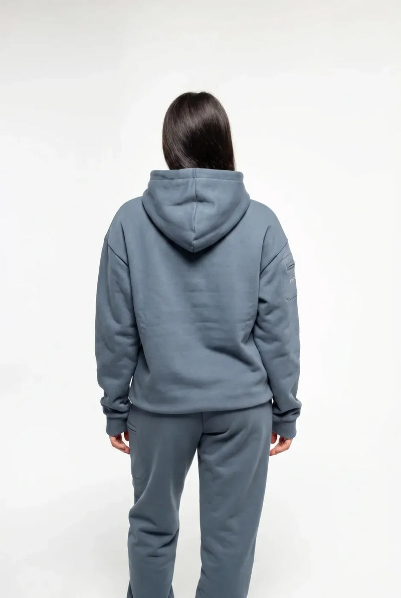 AVIONLUX Dream Premium Travel Hoodie - Dusk - avionlux dream hoodie dusk rear