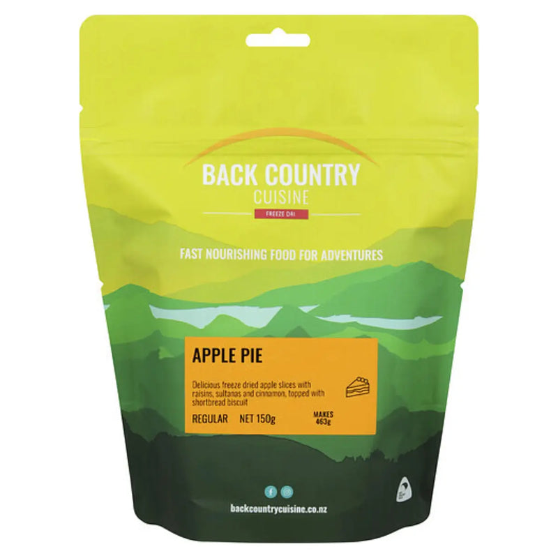 Back Country Cuisine : Apple Pie - Regular Serve