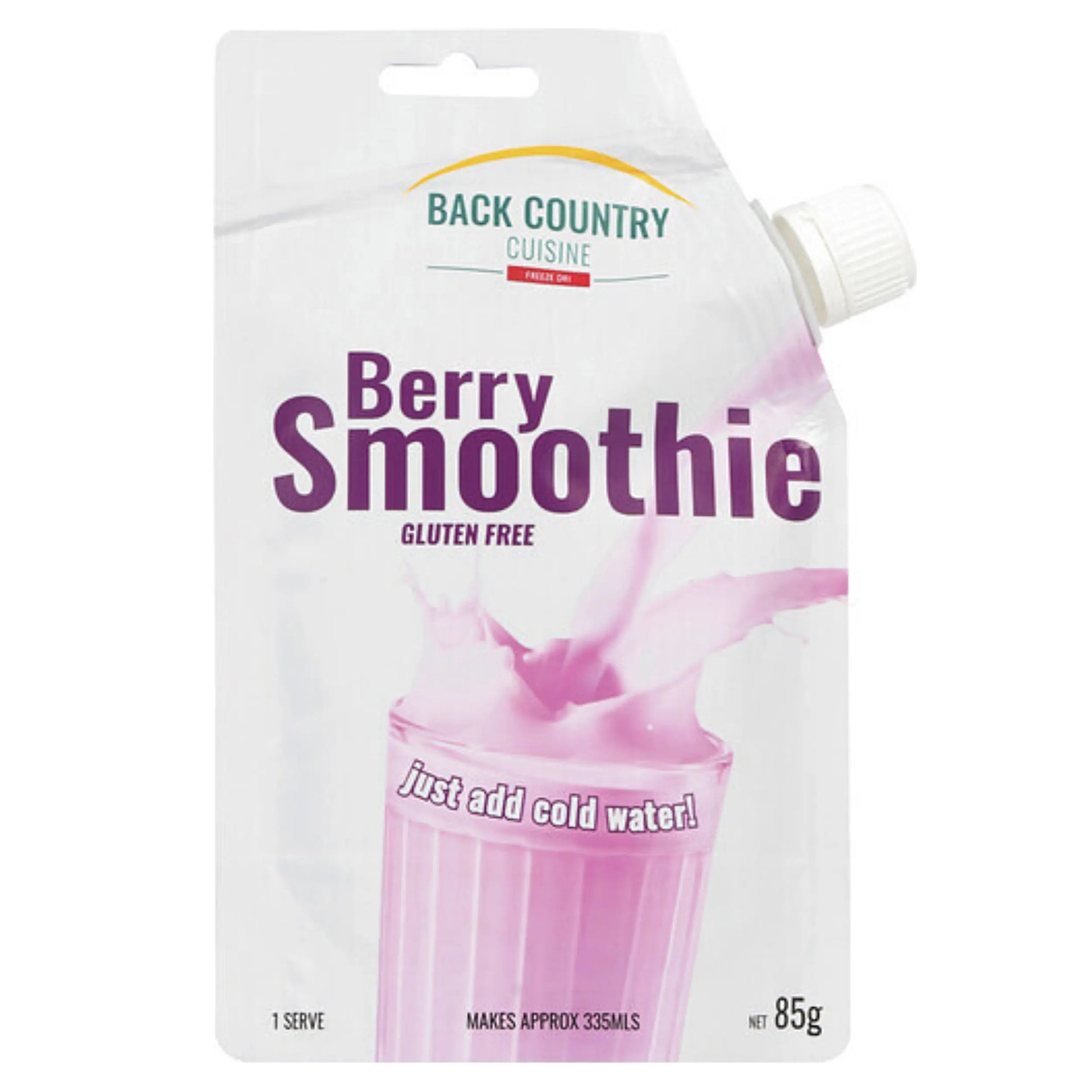 Back Country Cuisine : Berry Smoothie - Single Serve (Gluten Free)