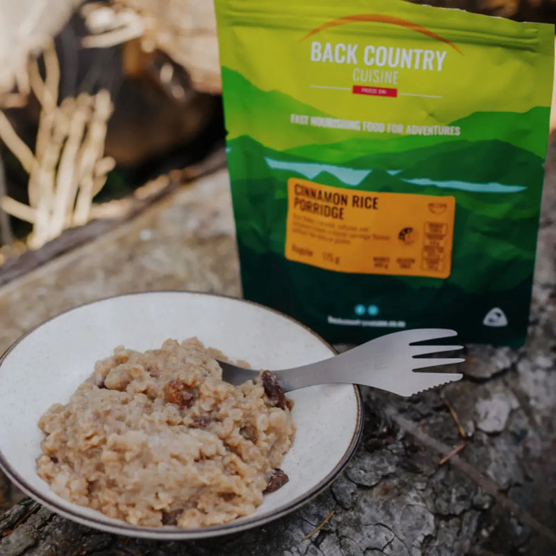 Back Country Cuisine Cinnamon Rice Porridge - Small Serve (Gluten Free)