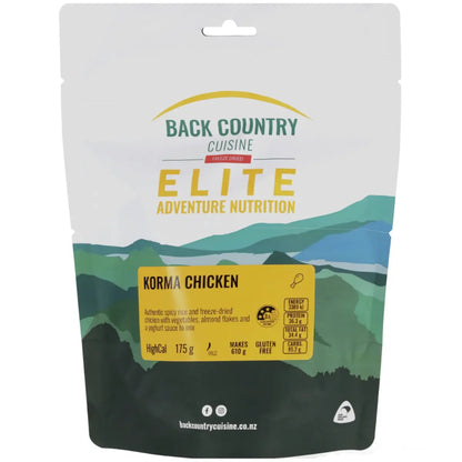 Back Country Cuisine Elite : Korma Chicken - Regular Serve