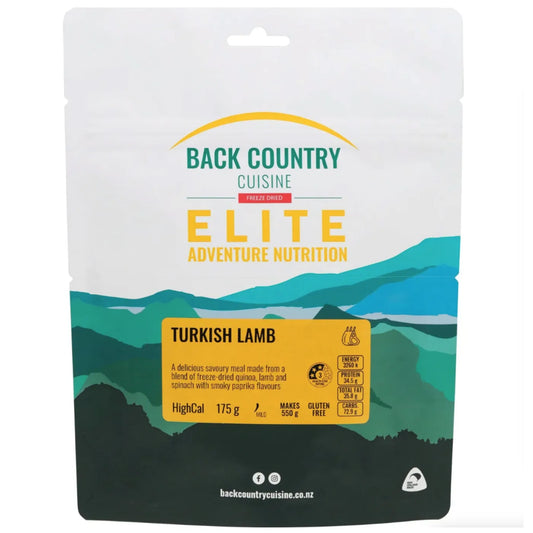 Back Country Cuisine Elite : Turkish Lamb - Regular Serve (Gluten Free)