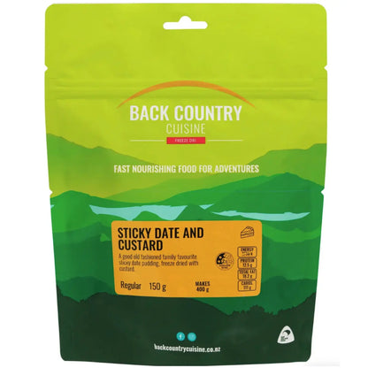 Back Country Cuisine Sticky Date Pudding - Regular Serve