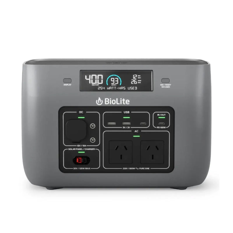 Extra Large Easy-Read Display for real-time feedback and control