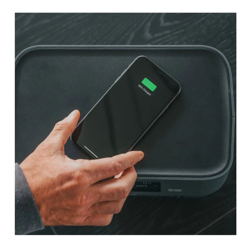 Wireless charging enabled on top deck