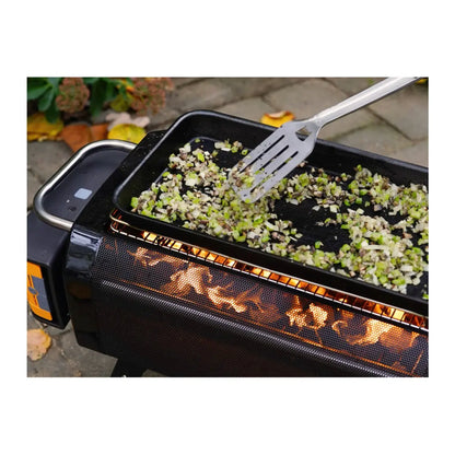 Raised edge prevents rolloff