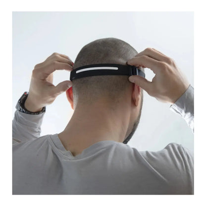 Moisture-wicking smart fabric keeps your forehead comfortable and dry during activity