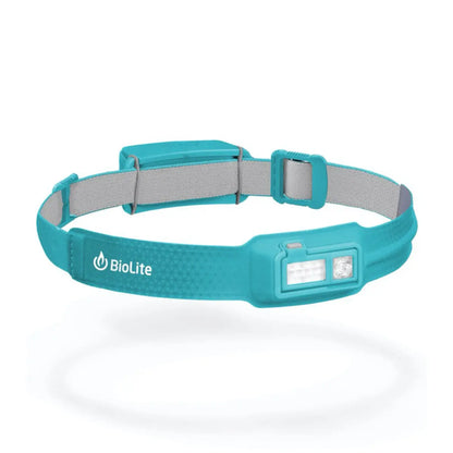  BioLite HeadLamp 330 - No-Bounce Rechargeable LED Head Light - Ocean Teal