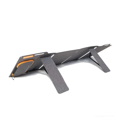 A foldable 100 Watt solar panel 