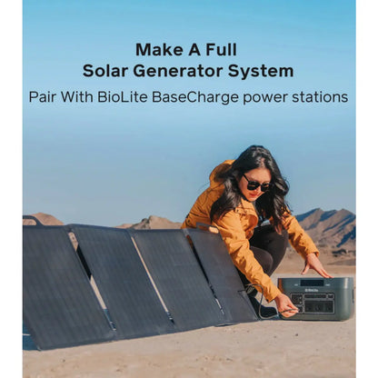 BioLite SolarPanel 100 - Foldable 100W