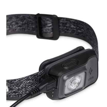 Rechargeable with micro-USB charge port