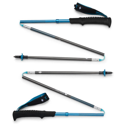 Black Diamond Distance Carbon Z Trekking Poles 120 cm - Desert Sky