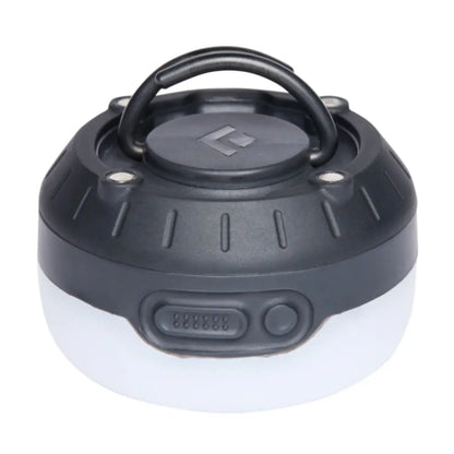 Double-hook hang loop makes it easy to suspend in a tent