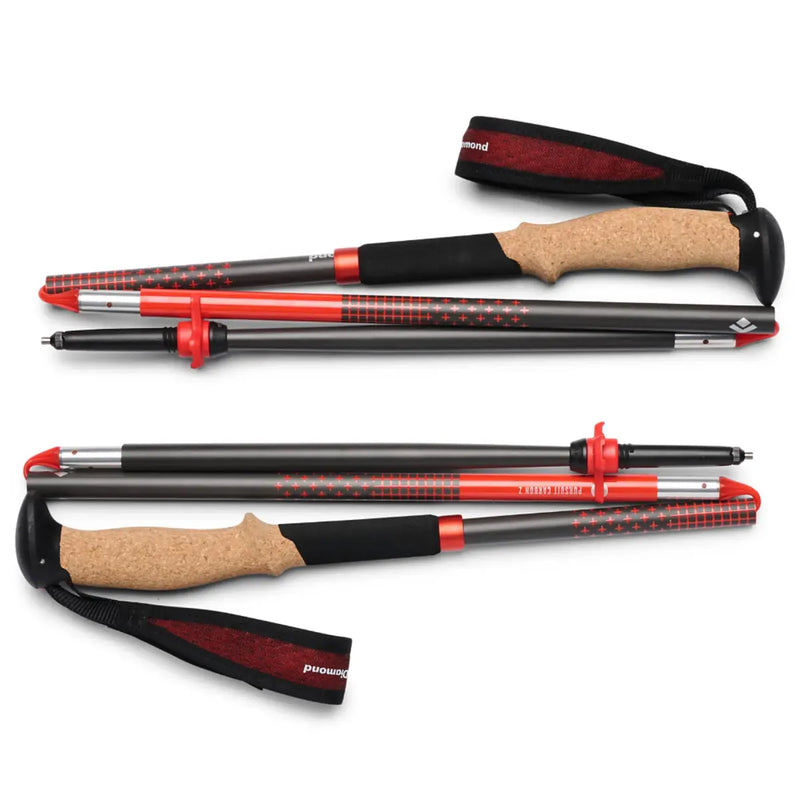 Black Diamond Pursuit Carbon Z Trekking Poles 120 cm - Octane