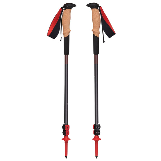 Black Diamond Pursuit Shock Trekking Poles M/L (100 - 140 cm) - Steel Grey / Octane