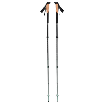 Black Diamond Pursuit Trekking Poles S/M (100 - 125 cm) - Charcoal / Foam Green