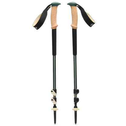 Black Diamond Trail Cork Trekking Poles (100 - 140 cm) - Laurel Green