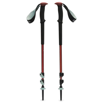 Black Diamond Trail Trekking Poles (100 - 140 cm) - Iron Red