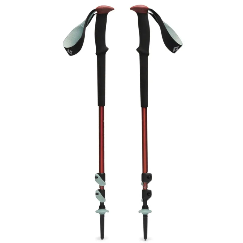 Black Diamond Trail Trekking Poles (100 - 140 cm) - Iron Red