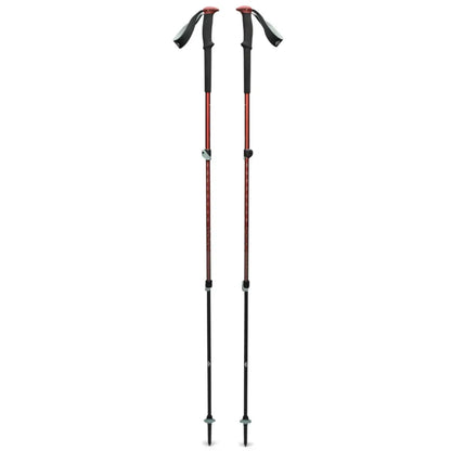 Black Diamond Trail Trekking Poles (100 - 140 cm) - Iron Red