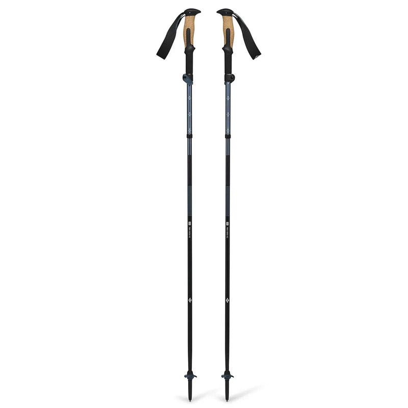 Black Diamond Trail Vista FLZ Trekking Poles 125 cm - Midnight Blue