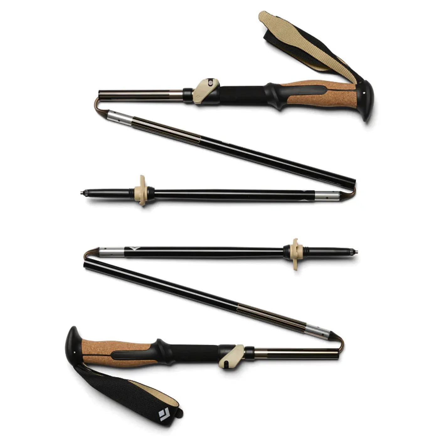 Black Diamond Trail Vista FLZ Trekking Poles 135 cm - White Oak