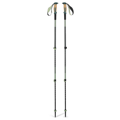 Black Diamond Trail Vista Shock Trekking Poles (100 - 140 cm) - Deep Woods