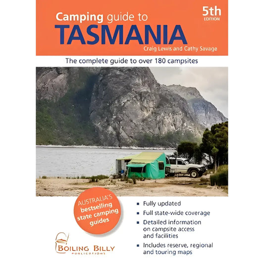 Boiling Billy Camping Guide to Tasmania - 5th Edition