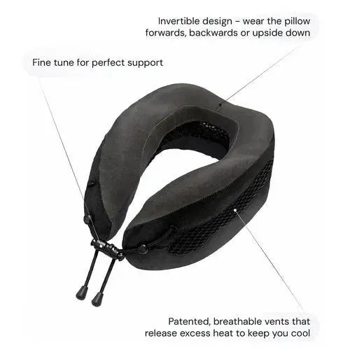 Cabeau Evolution Cool 2.0 Memory Foam Travel Pillow - for those that run hut