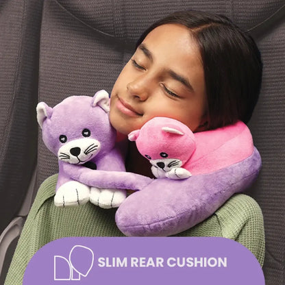 Cabeau Evolution Kids Travel Neck Pillow - Kittens