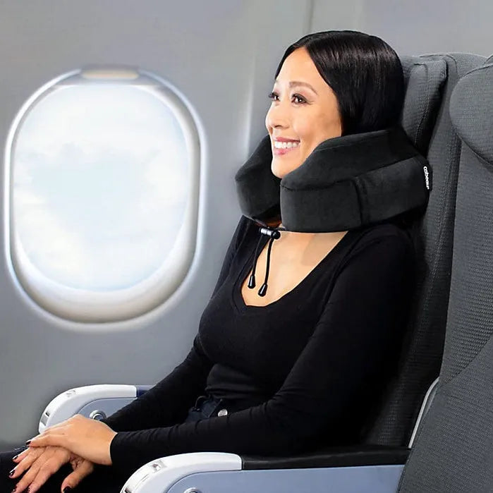 Cabeau Evolution S3 Memory Foam Pillow (Seat Strap System) Black