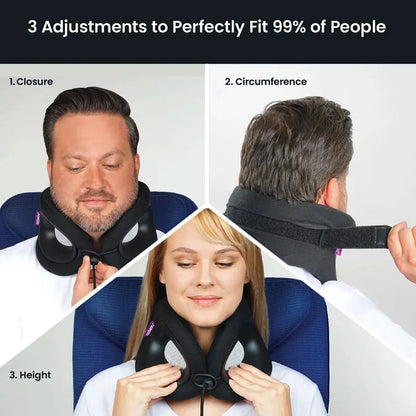 Cabeau Evolution X Memory Foam Neck Pillow - Diamond (Black/White)