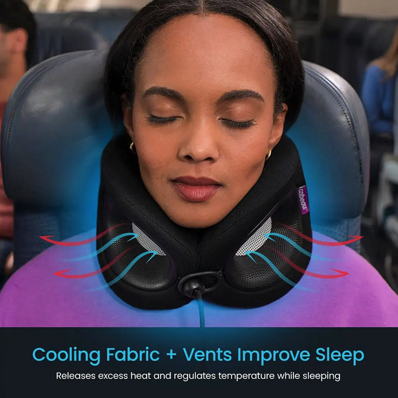 Cabeau Evolution X Memory Foam Neck Pillow - Diamond (Black/White)