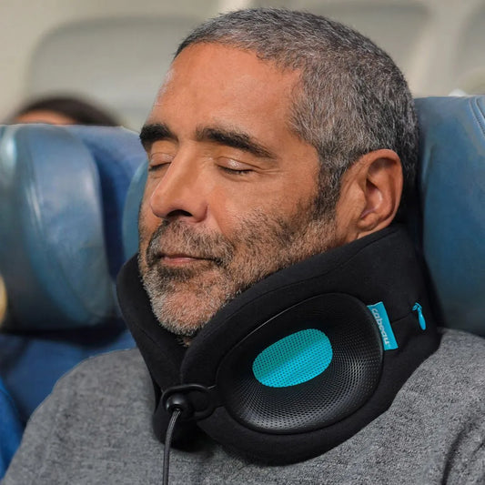 Cabeau Evolution X Memory Foam Neck Pillow - Turquoise/Charcoal