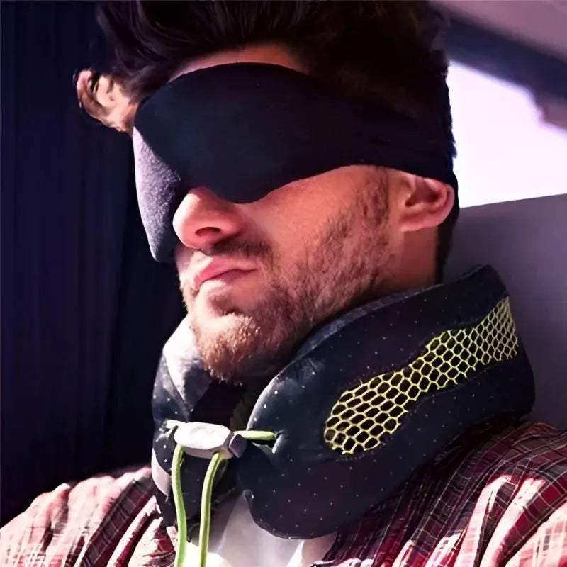 Cabeau Midnight Magic Sleep Eye Mask (with Ear Plugs) Black