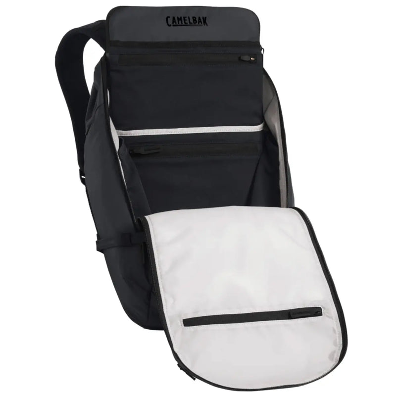 Panel loading main compartment